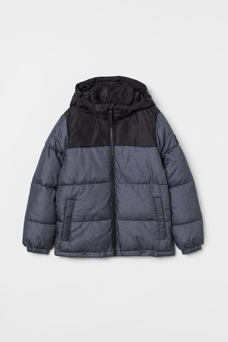 Дитяча утеплена куртка H&M з капюшоном